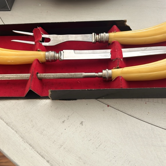 Vintage carving set - Picture 11 of 11